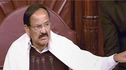 Proceedings of RS begin, Naidu praises team India