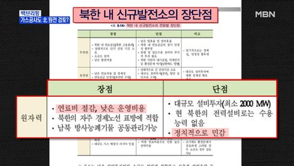 [MBN 프레스룸] 한국가스공사도 북한 원전 보고서?…"정치적 의도 없어"