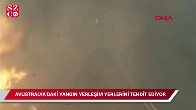 Avustralya'daki yangın yerleşim yerlerini tehdit ediyor
