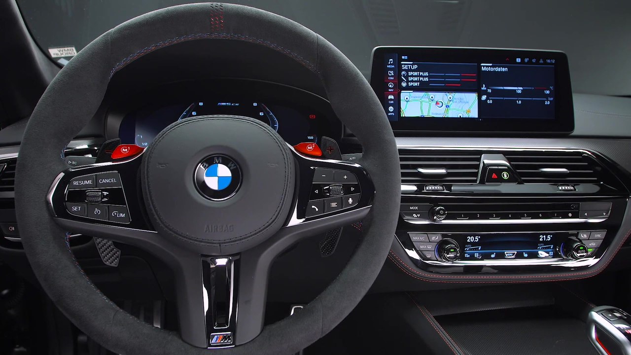 Der neue BMW M5 CS - Das Interieurdesign