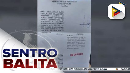 Oral arguments ng SC kaugnay ng Anti-Terrorism Law, isasagawa ngayong araw