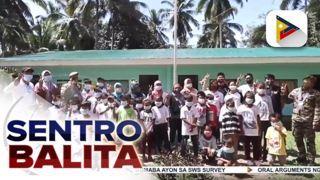 Paaralang inayos ng PHL Army sa Lantaawan, Basilan, lubos na ikinatuwa ng mga estudyante