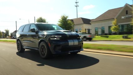 2021 Dodge Durango SRT Hellcat Driving Video