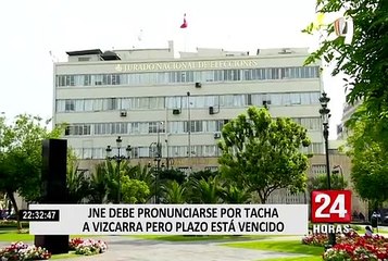 JNE tiene el plazo vencido para decidir sobre la apelación presentada por Martín Vizcarra