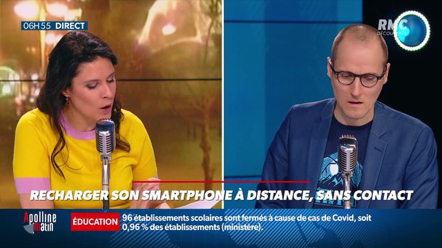 La chronique d'Anthony Morel : Recharger son smartphone à distance, sans contact - 02/02