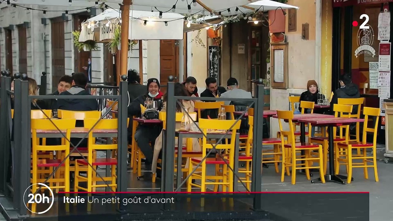 Coronavirus - Reportage en Italie où les restaurants ont rouvert leurs portes hier après plusieurs semaines de fermeture en raison de la situation sanitaire