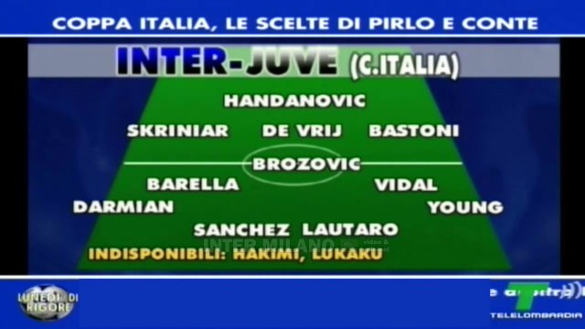 INTER-JUVE: SEMIFINALE DI COPPA ITALIA 1^ ROUND, QUALIFICAZIONE IN 180' * SUNING APRE A NUOVI FONDI.