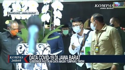 Data Covid di Jabar Masih Tumpang Tindih