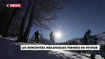 Sports d’hiver : les remontées mécaniques resteront fermées en février