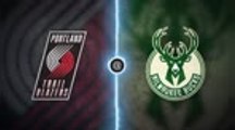 Bucks overpower Blazers to end two-game skid