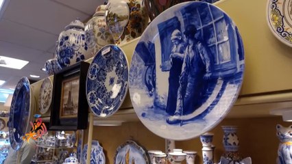 الخزف الأزرق الهولندي.. إبداع التصميم ودقة الصنع