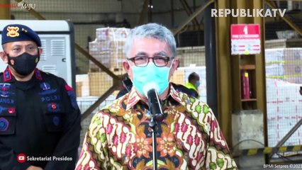 1O Juta Vaksin Sinovac Tahap Empat Tiba di Indonesia