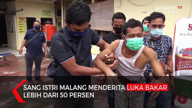 Sadis!!! Suami Bakar Istrinya di Deli Serdang