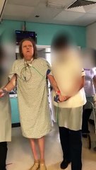 Leeds Covid Patient Recovering