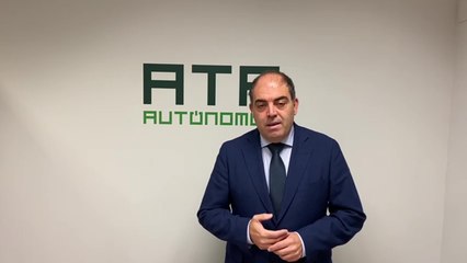 El presidente de ATA, Lorenzo Amor, sobre los datos del paro de enero