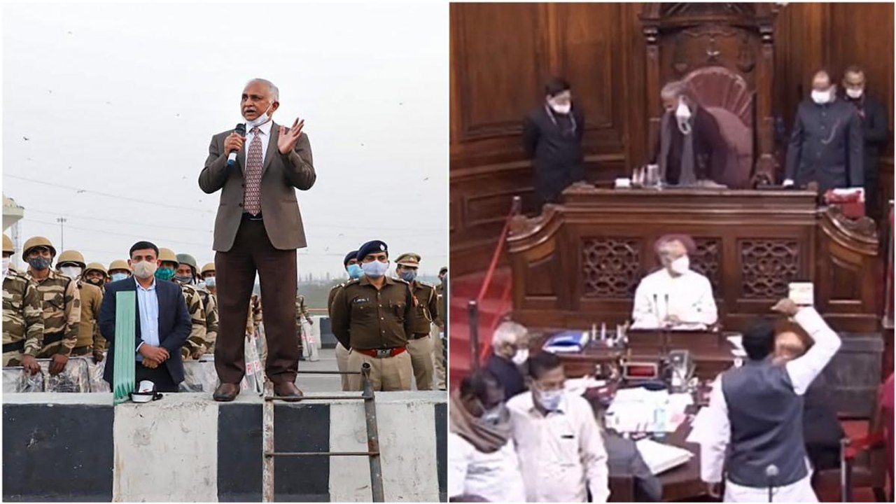 Farmers announced chakka jam now, security tightened