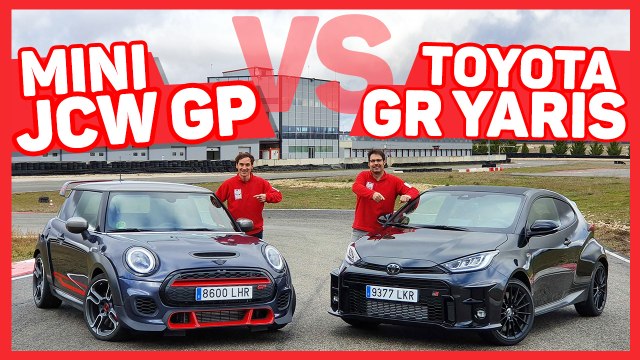 VÍDEO: TOYOTA GR YARIS vs MINI JCW GP, los enfrentamos ¡en circuito!