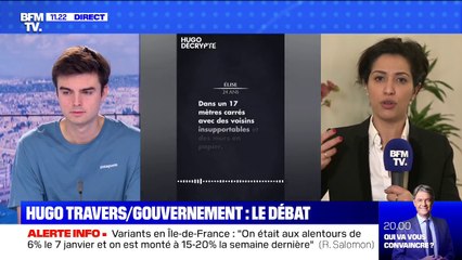 Mal-être étudiant: l'échange entre le youtubeur Hugo Décrypte et la secrétaire d'État chargée de la jeunesse sur BFMTV