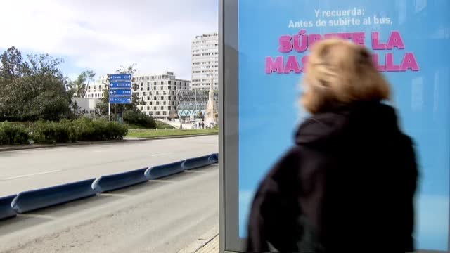 Actimel ayuda a los usuarios del transporte público a sentirse más seguros frente a la COVID-19