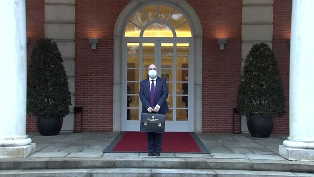 Foto oficial de Miquel Iceta como ministro de Política Territorial y Función Pública
