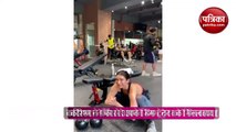 karishma tanna shared video of fitness workout with trainer