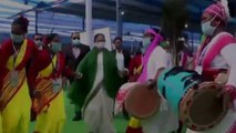 Watch: Mamata Banerjee dances during mass wedding ceremony