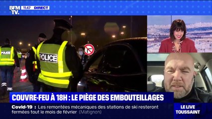 Comment respecter le couvre-feu à 18h quand il y a des embouteillage?- BFMTV répond à vos questions