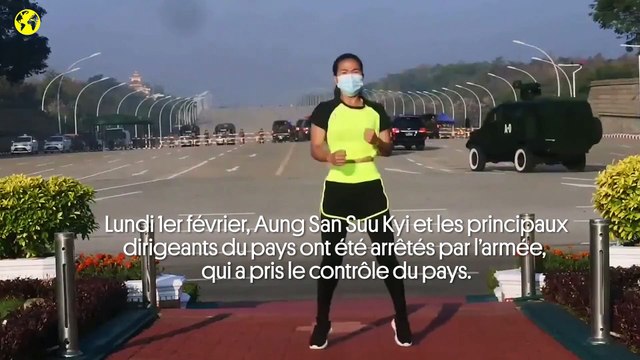 Une prof de fitness filme par mégarde le coup d’État en Birmanie