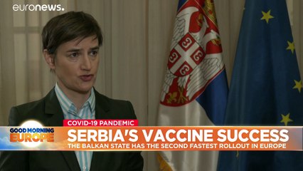 Serbia's PM says vaccine success down to proritising healthcare over politics