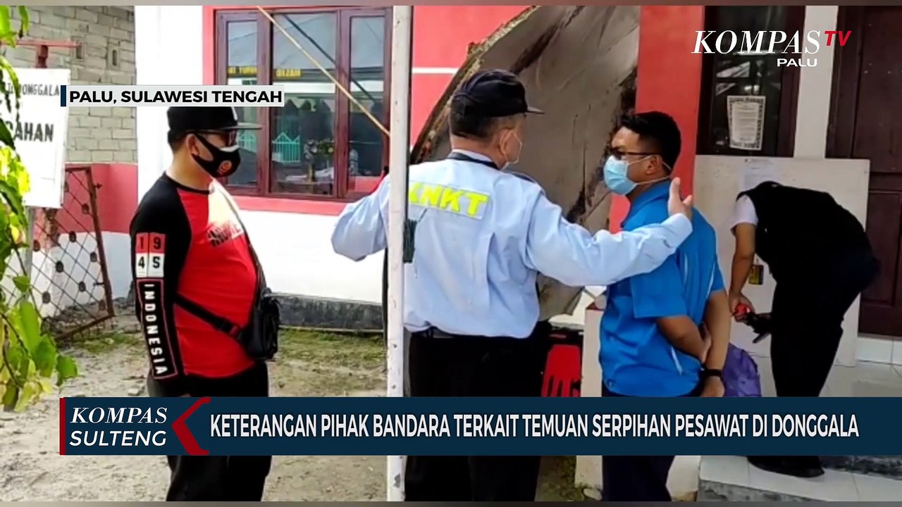 Keterangan Pihak Bandara Terkait Temuan Serpihan Pesawat di Donggala