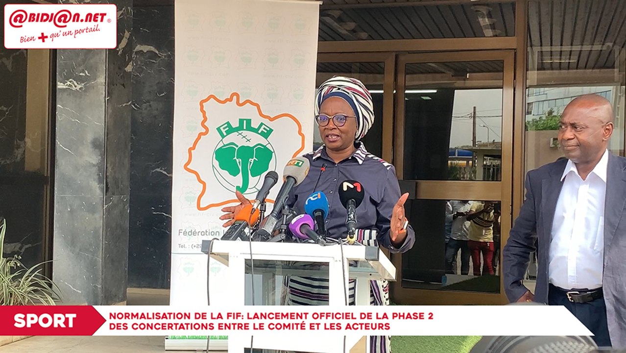 Normalisation de la FIF: Lancement officiel de la phase 2 des concertations entre le comité et les acteurs