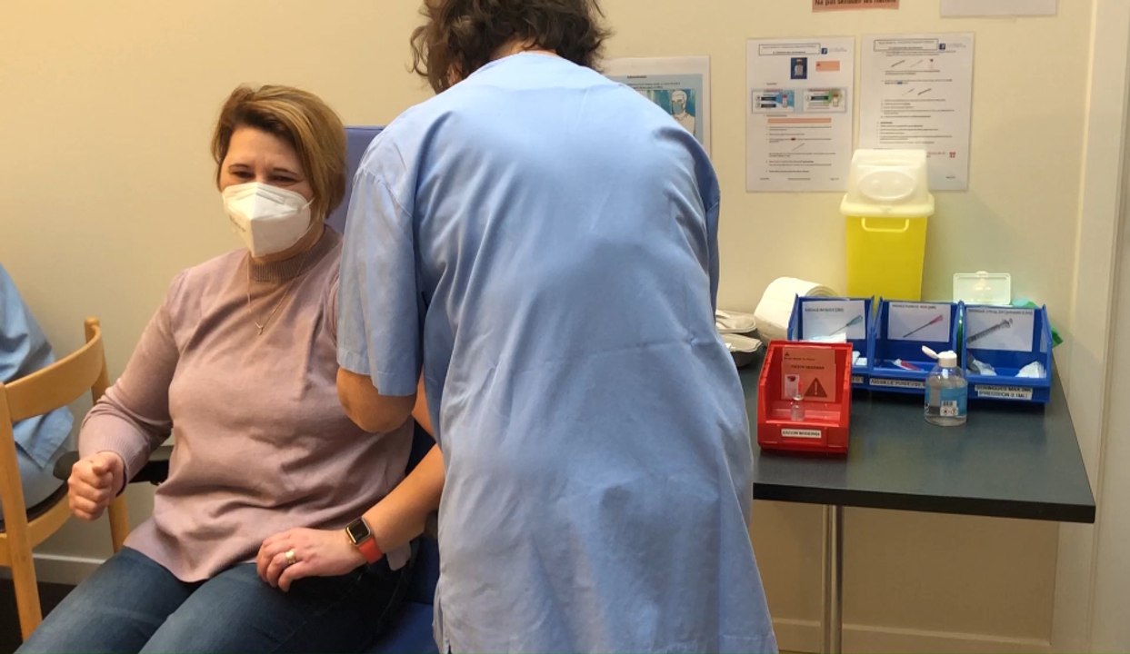 Le premier centre de vaccination a ouvert à Bruxelles