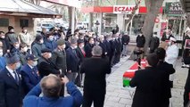 Kıbrıs gazisi Cengiz Kartal, son yolculuğuna askeri törenle uğurlandı