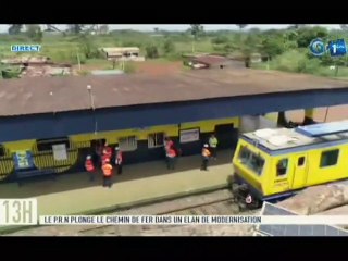 RTG/ Présentation des travaux du chemin de fer