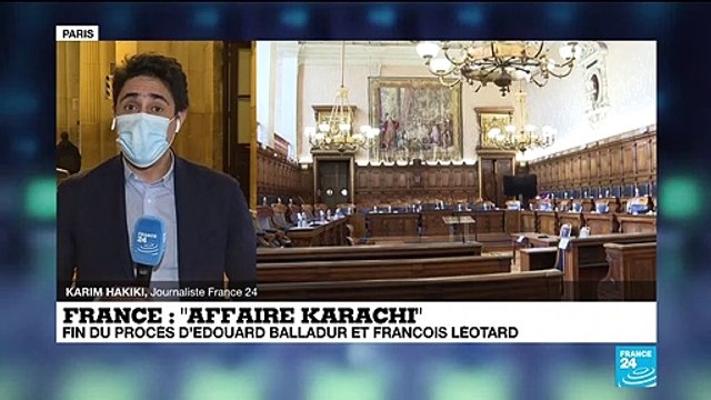 Affaire Karachi : fin du procès d'Edouard Balladur et François Léotard