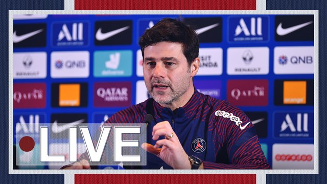 Replay : Conférence de presse de Mauricio Pochettino avant Paris Saint-Germain - Nîmes