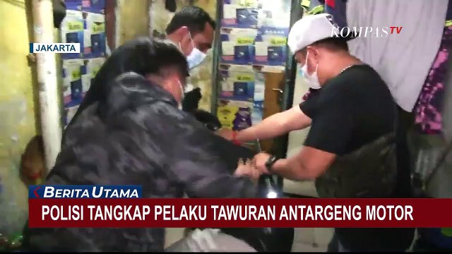 Pelaku Penganiayaan Saat Tawuran Antar Geng Motor Berhasil Diringkus Polisi!