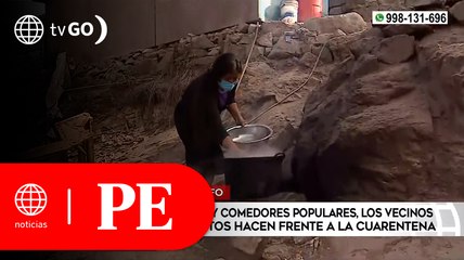 Ollas comunes y comedores populares hacen frente a pandemia | Primera Edición