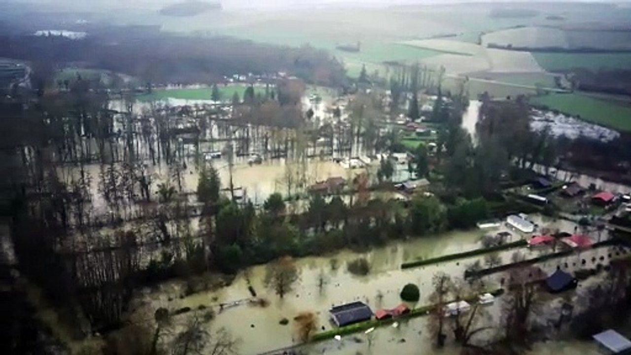 Inondations à Brimeux