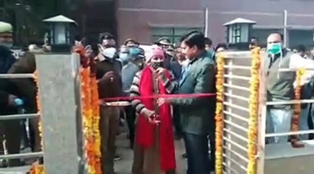 बालिका पार्क का फीता काटकर किया गया शुभारम्भ