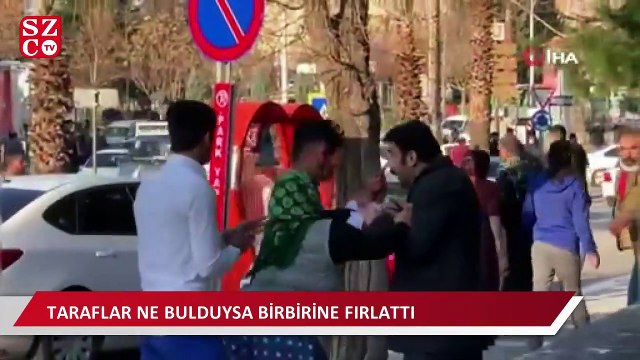 Şanlıurfa’da iki kavgada caddeler savaş alanına döndü