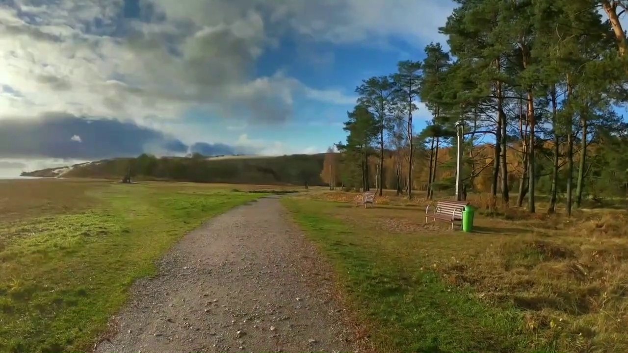 11. November 2019 - Eine Wanderung zu den Sanddünen - Nida - Litauen