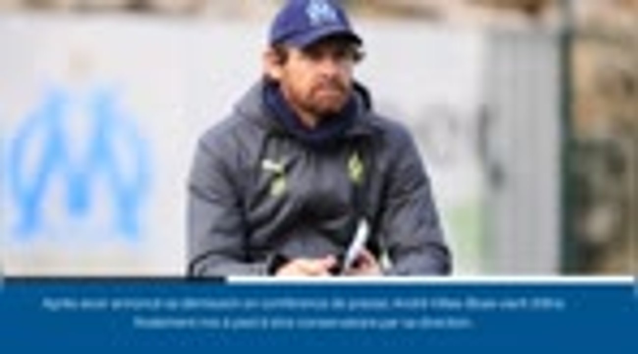 OM - L'OM annonce la mise à pied de Villas-Boas
