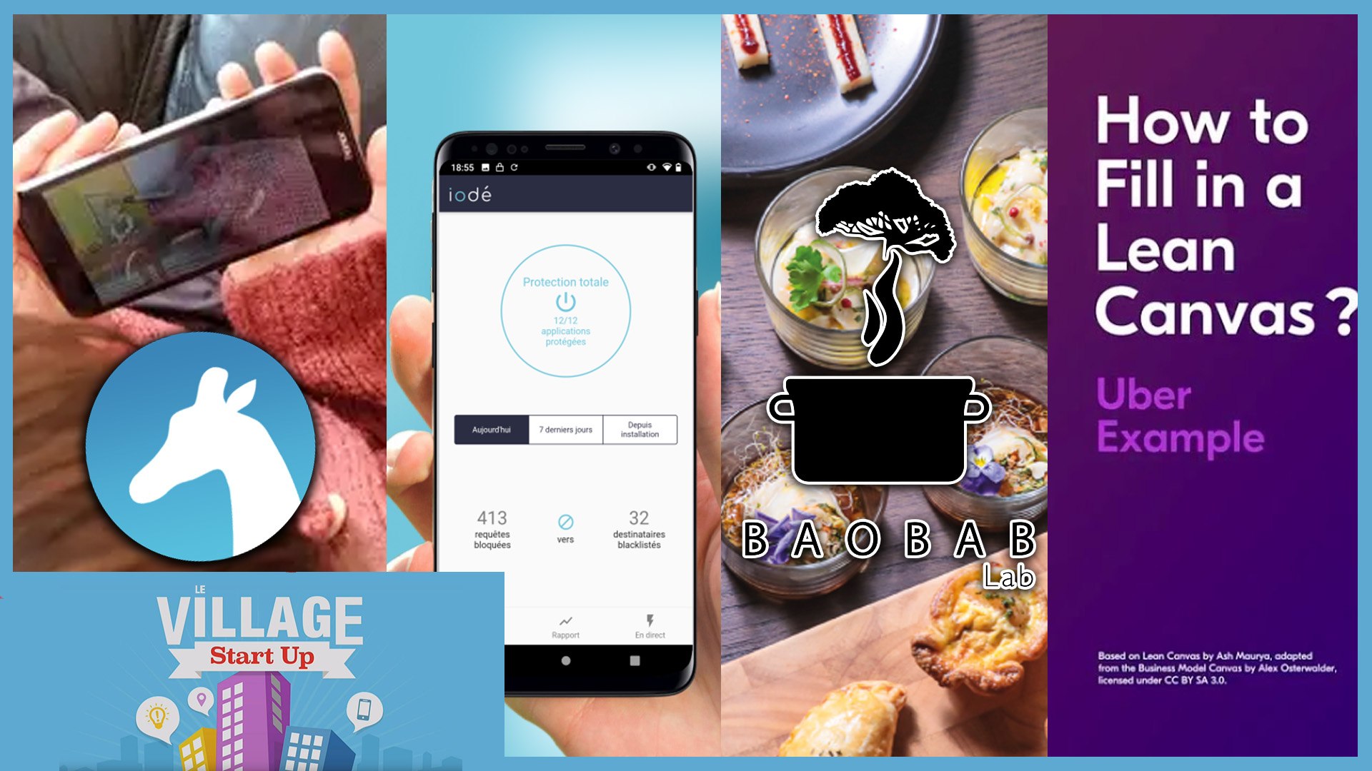 ⁣VILLAGE STARTUP FÉVRIER 2021 : MyTwiga, iodé, Baobab Lab