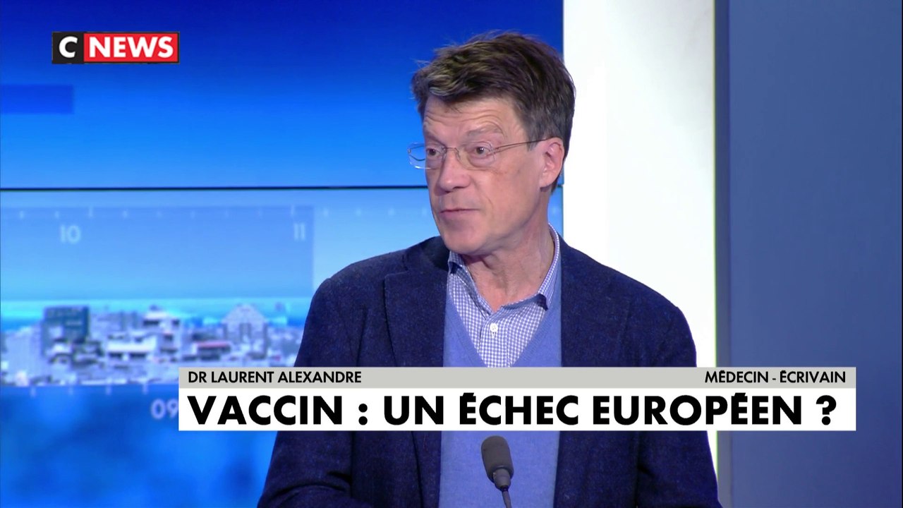 Dr Laurent Alexandre : «La devise de l’Europe c’est : confiner sans vacciner»
