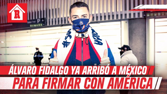 Álvaro Fidalgo arribó a México para reportar con las Águilas