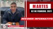 Resumen de noticias martes 2 de febrero 2021 / Panorama Informativo / 88.9 Noticias