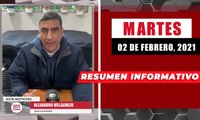 Resumen de noticias martes 2 de febrero 2021 / Panorama Informativo / 88.9 Noticias