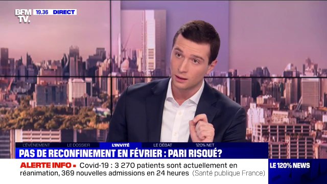 Jordan Bardella (RN): Il ne faut pas s'interdire de travailler également avec le vaccin russe