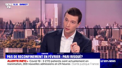 Jordan Bardella (RN): "Il ne faut pas s'interdire de travailler également avec le vaccin russe"
